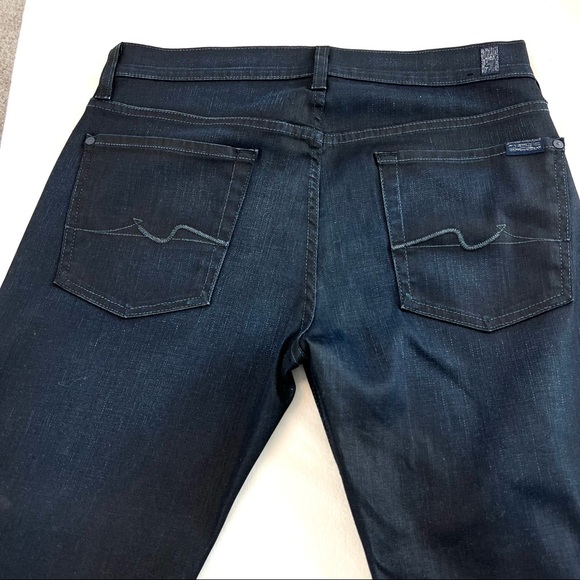 7 For All Mankind Standard Straight Jeans Style ATA519353A Size 32 - Picture 7 of 12